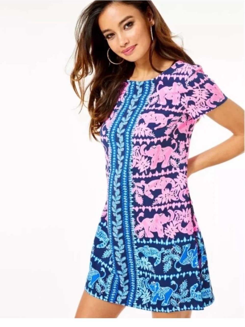 Lilly Pulitzer Blanca Romper High Tide Print. NWOT